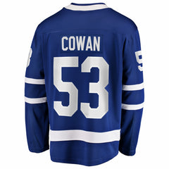 NHL Easton Cowan Toronto Maple Leafs Fanatics Home Breakaway Jersey