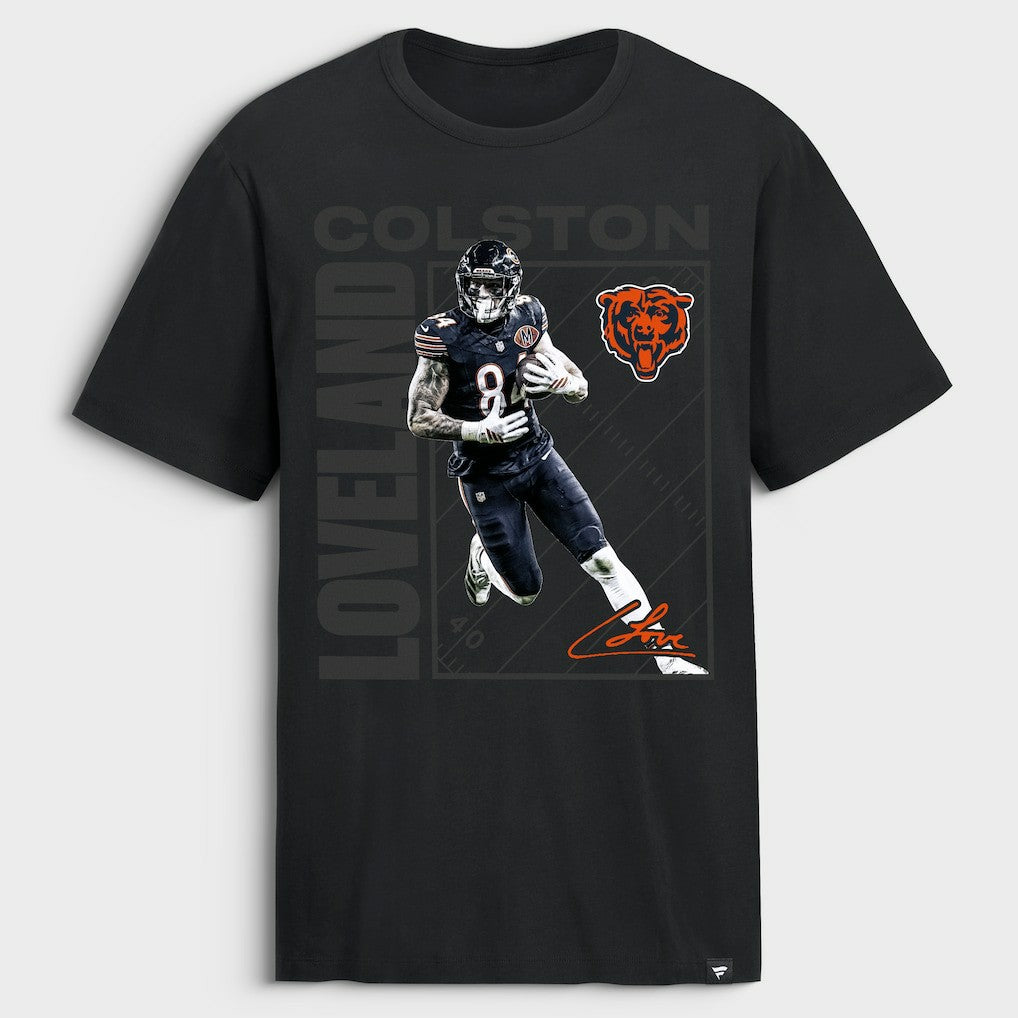 Colston Loveland  T-Shirt - Chicago Bears T-shirts