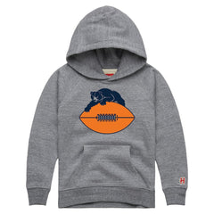 Homage Youth Hand Drawn Logo Tri-Blend Hoodie - Chicago Bears Hoodies