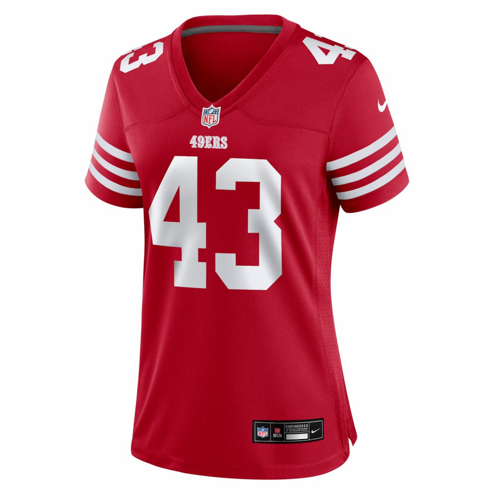 Eric Kendricks  Women's Game Jersey - San Francisco 49ers Jerseys