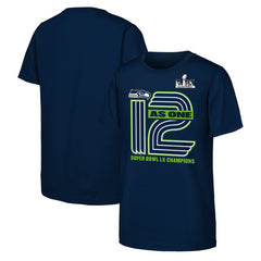 Youth Super Bowl LX Champions Hometown Collection T-Shirt - Seattle Seahawks T-shirts