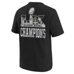 Youth Super Bowl LX Champions Locker Room Trophy Collection Authentic T-Shirt - Seattle Seahawks T-shirts