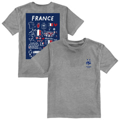 France National Team Vive La Fete Youth Impressions Artwork T-Shirt