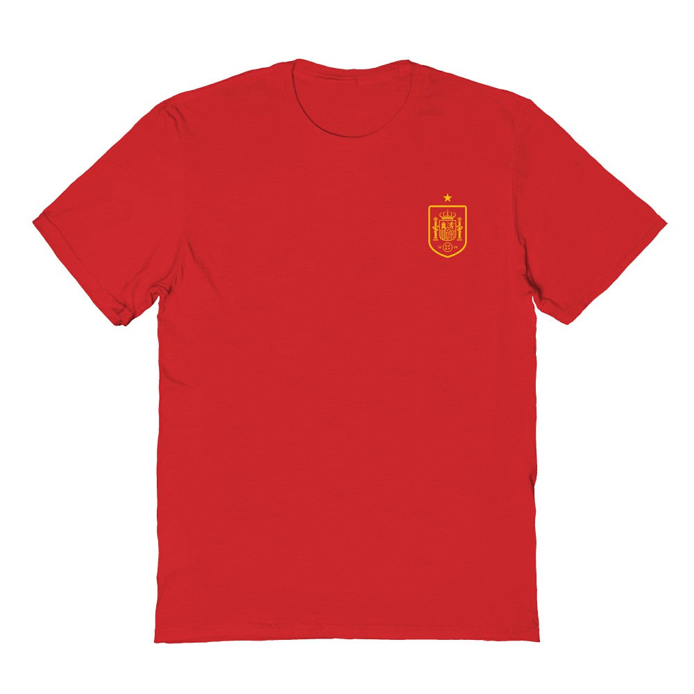 Spain National Team Vive La Fete Women's Impressions Artwork Fitted T-Shirt