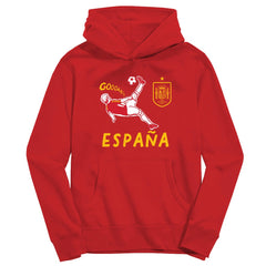 Spain National Team Vive La Fete Youth Chilena Style Hoodie