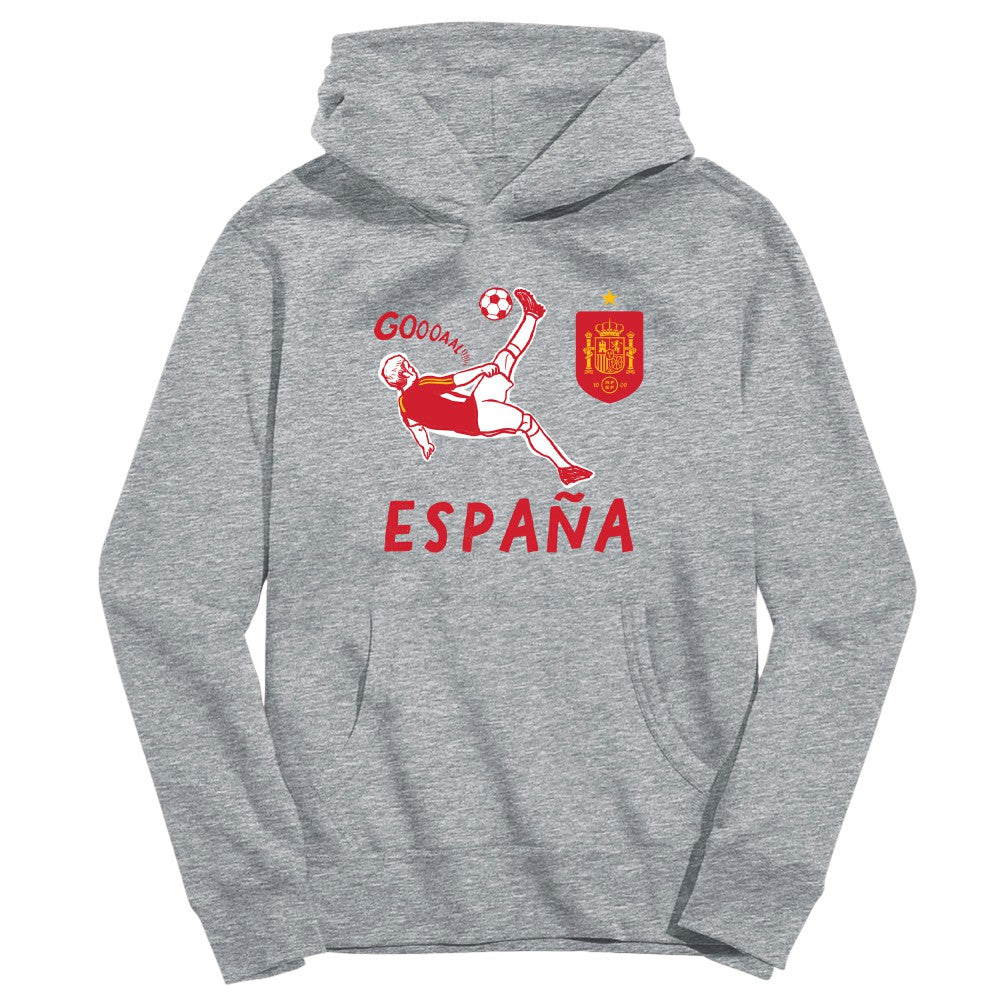 Spain National Team Vive La Fete Youth Chilena Style Hoodie