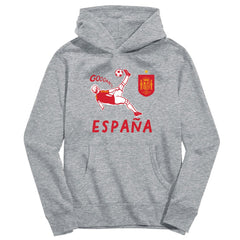 Spain National Team Vive La Fete Youth Chilena Style Hoodie