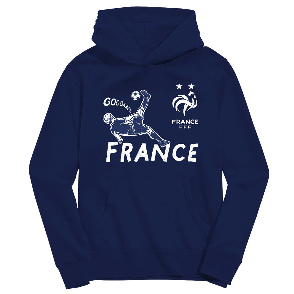 France National Team Vive La Fete Youth Chilena Style Hoodie