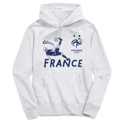 France National Team Vive La Fete Youth Chilena Style Hoodie