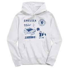 Chelsea Vive La Fete Youth Impressions Icons Hoodie