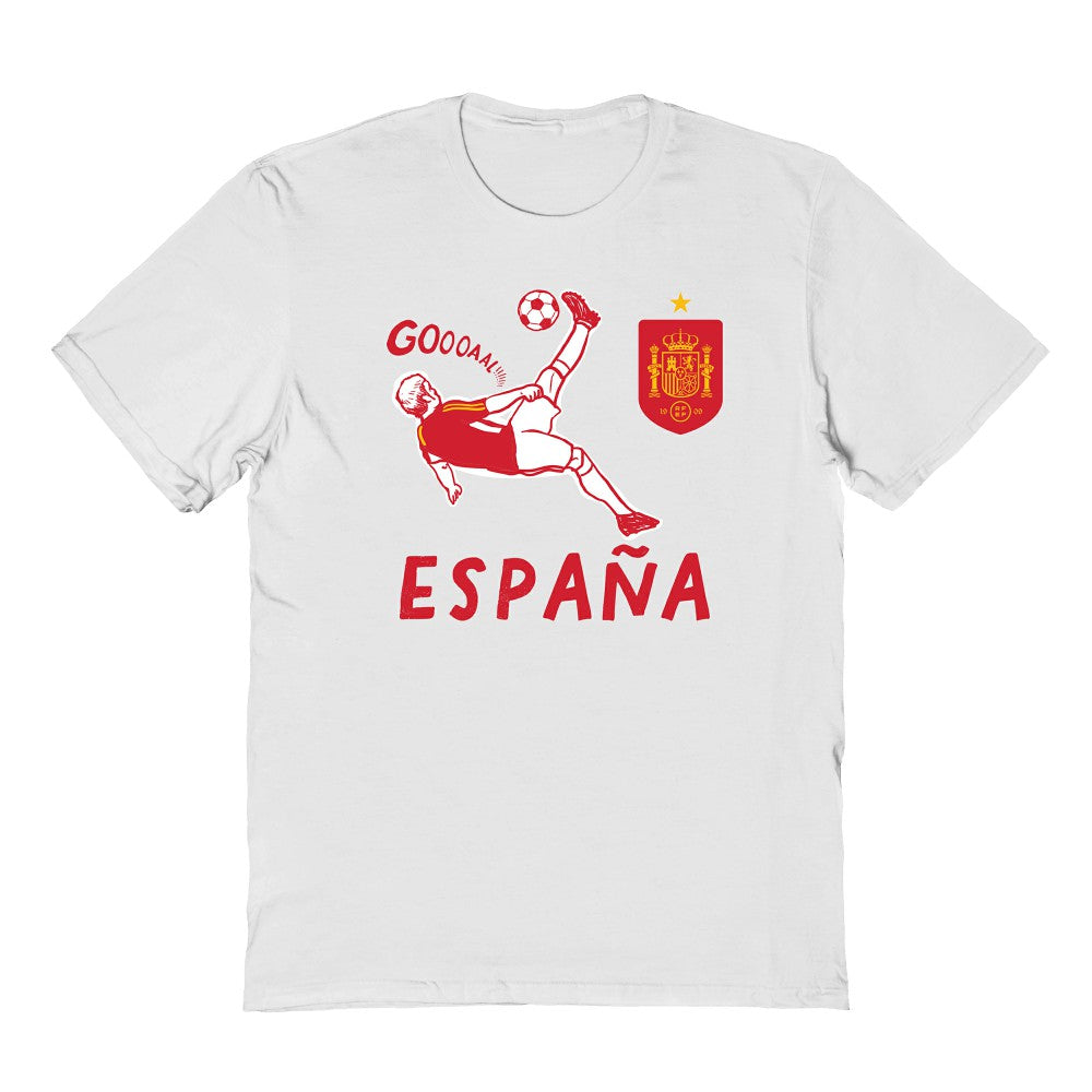 Spain National Team Vive La Fete Youth Chilena Style T-Shirt