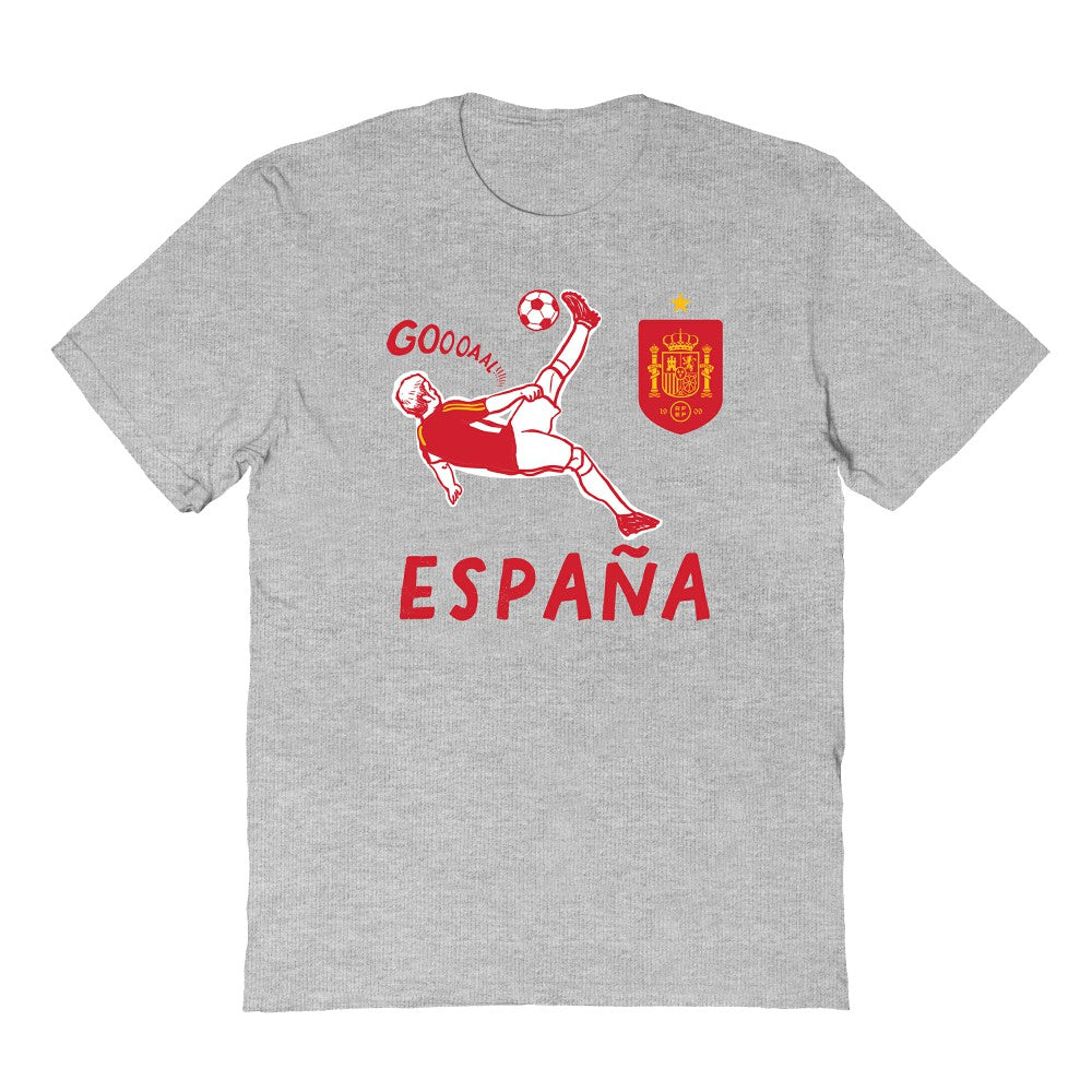 Spain National Team Vive La Fete Youth Chilena Style T-Shirt