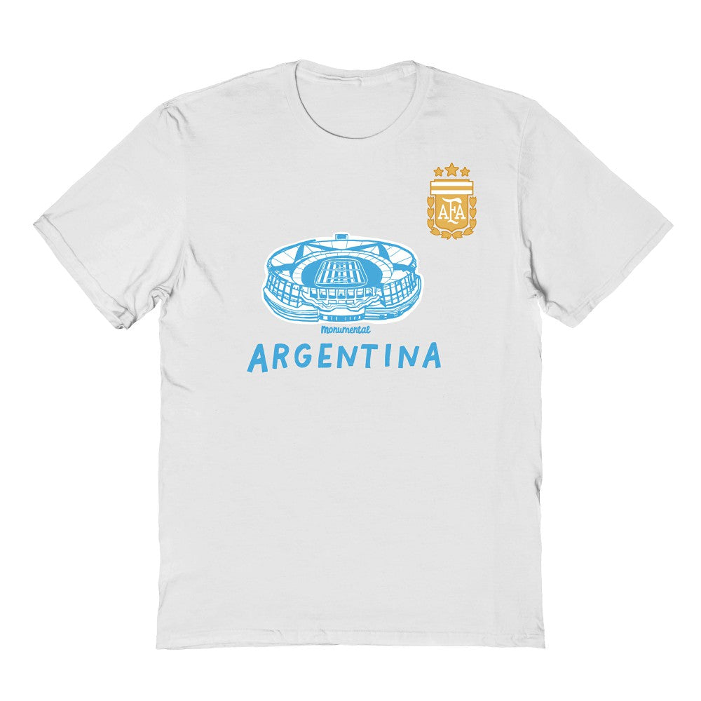 Argentina National Team Vive La Fete Youth Chilena Style T-Shirt