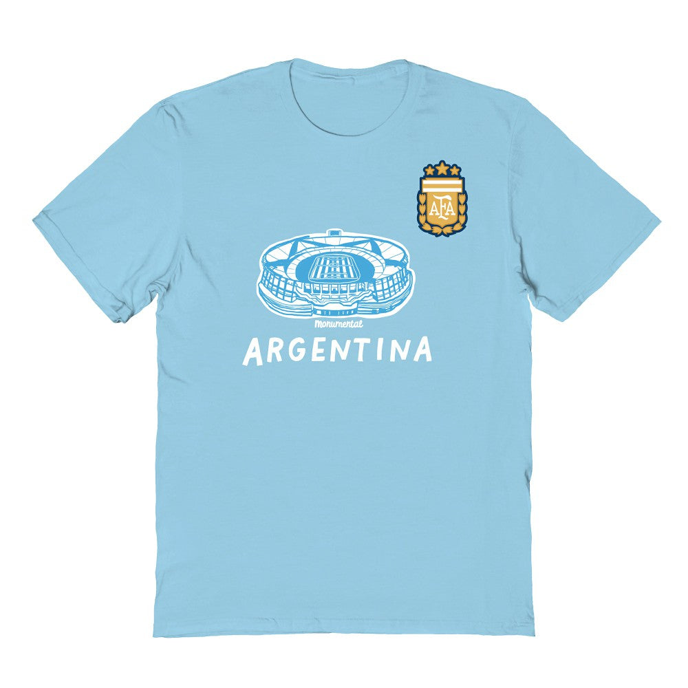 Argentina National Team Vive La Fete Youth Chilena Style T-Shirt