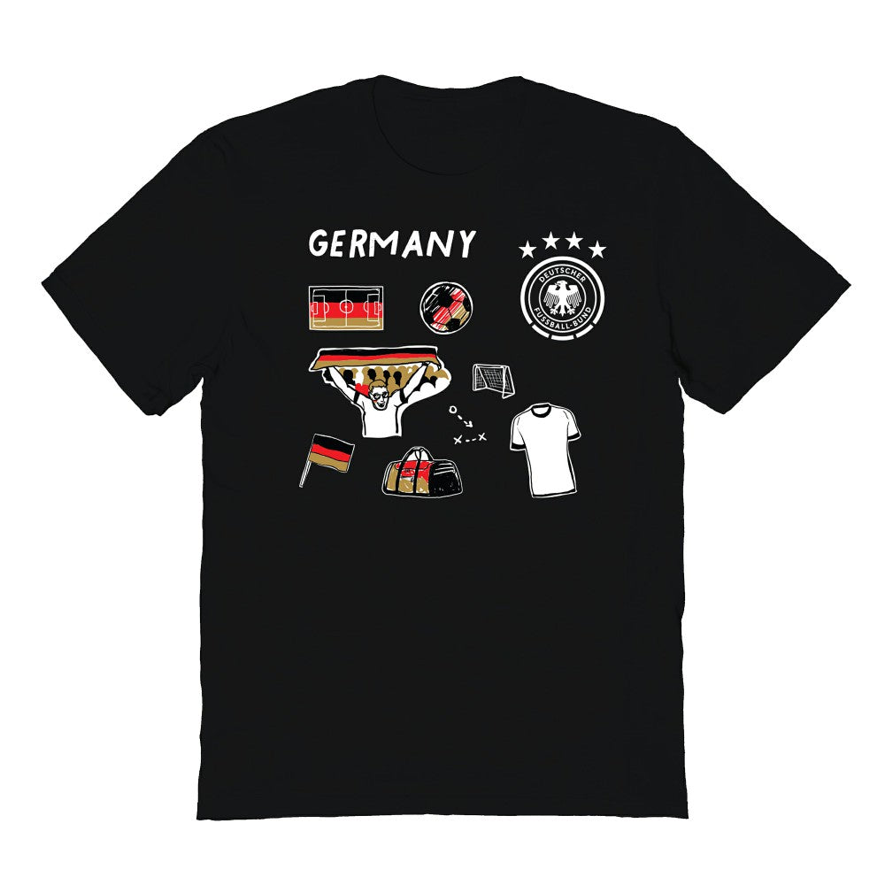 Germany National Team Vive La Fete Youth Impressions Icons T-Shirt