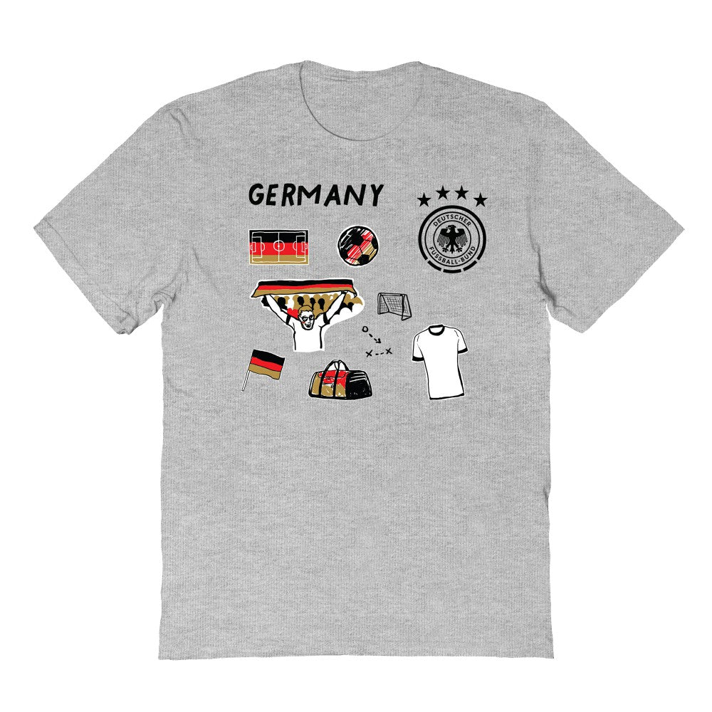 Germany National Team Vive La Fete Youth Impressions Icons T-Shirt