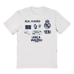 Real Madrid Vive La Fete Youth Impressions Icons T-Shirt