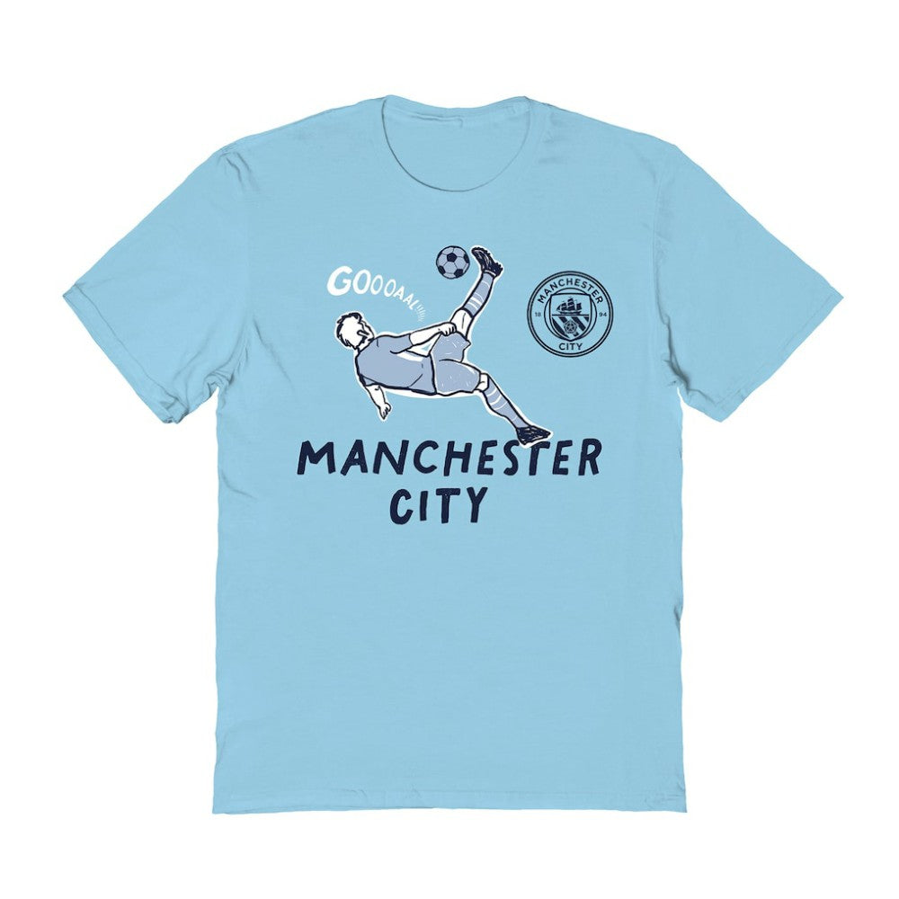 Manchester City Vive La Fete Women's Chilena Style T-Shirt