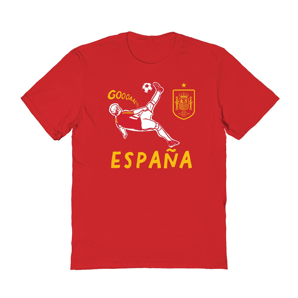 Spain National Team Vive La Fete Women's Chilena Style T-Shirt