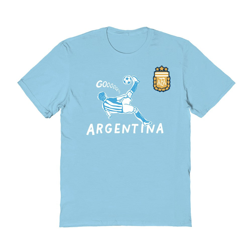 Argentina National Team Vive La Fete Women's Chilena Style T-Shirt