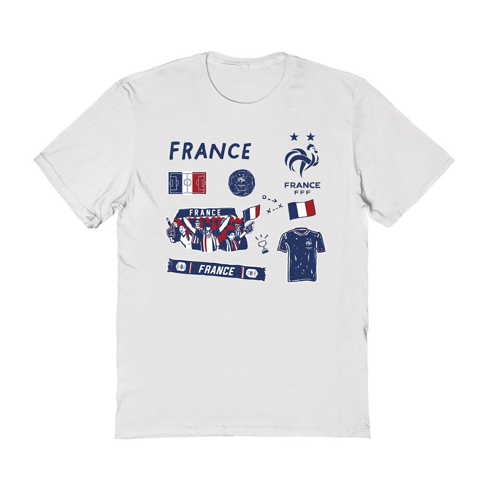 France National Team Vive La Fete Women's Impressions Icons T-Shirt