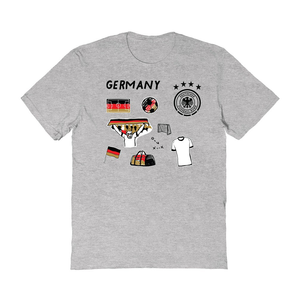 Germany National Team Vive La Fete Women's Impressions Icons T-Shirt