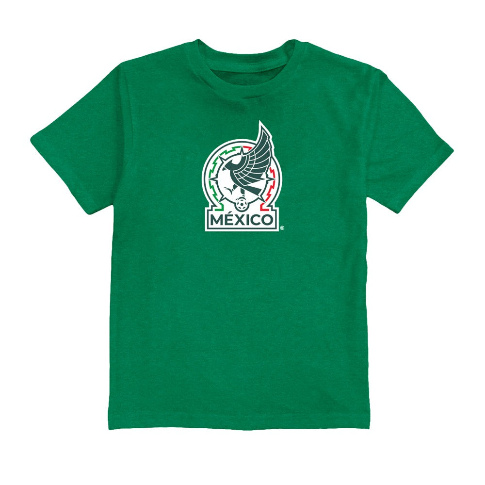 Raúl Jiménez Mexico National Team Vive La Fete Youth Player Name & Number Color Badge T-Shirt