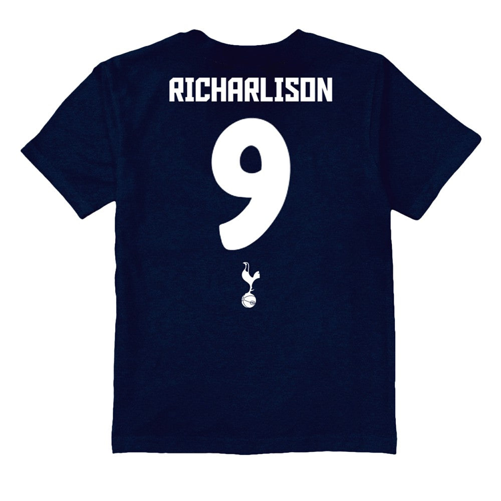 Richarlison Tottenham Hotspur Vive La Fete Youth Player Name & Number Stadium Style T-Shirt