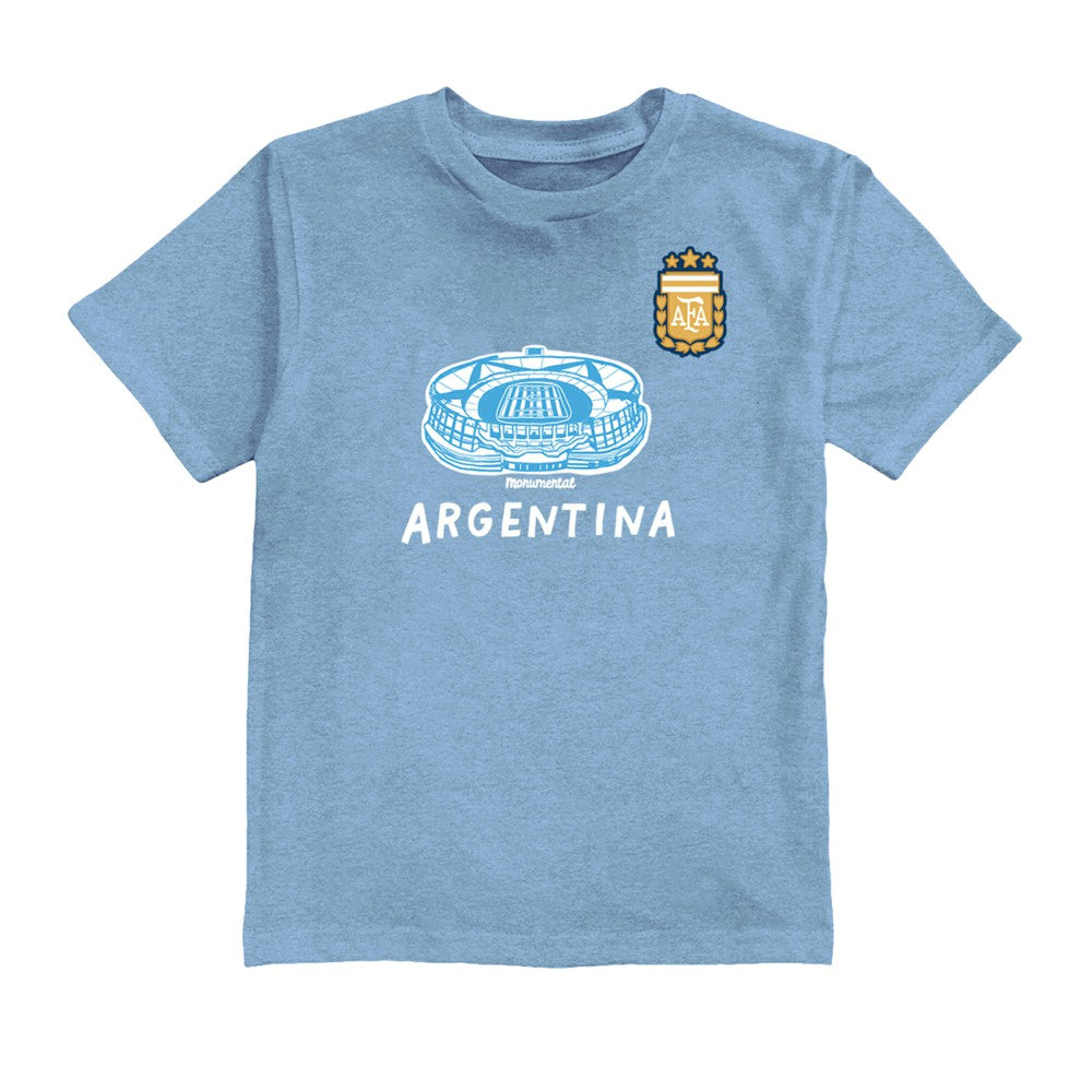 Julián Álvarez Argentina National Team Vive La Fete Youth Player Name & Number Stadium Style T-Shirt