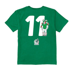Santiago Gimenez Mexico National Team Vive La Fete Youth Player Name & Number Stadium Style T-Shirt