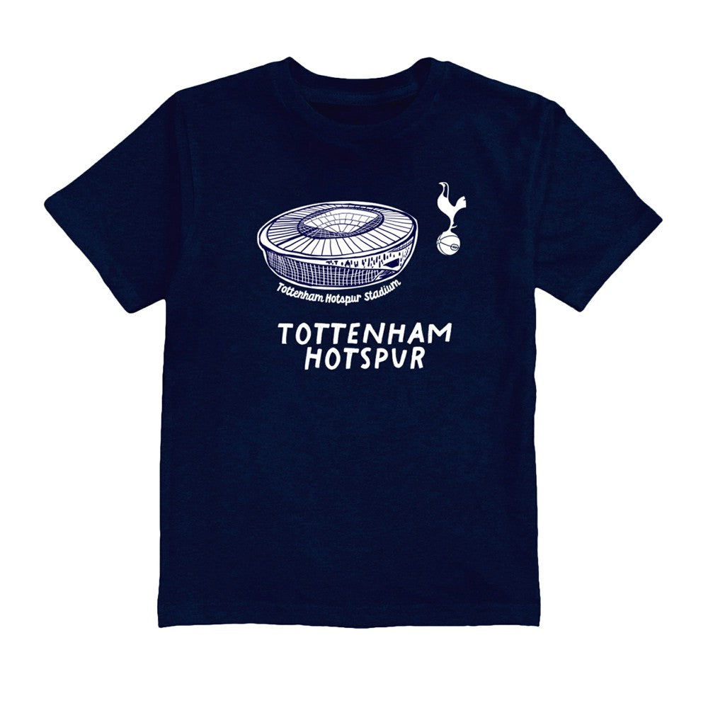 Cristian Romero Tottenham Hotspur Vive La Fete Youth Player Name & Number Stadium Style T-Shirt