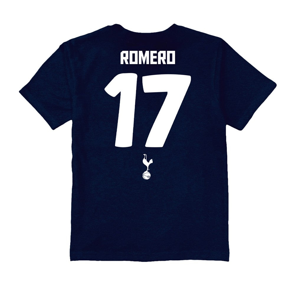 Cristian Romero Tottenham Hotspur Vive La Fete Youth Player Name & Number Stadium Style T-Shirt