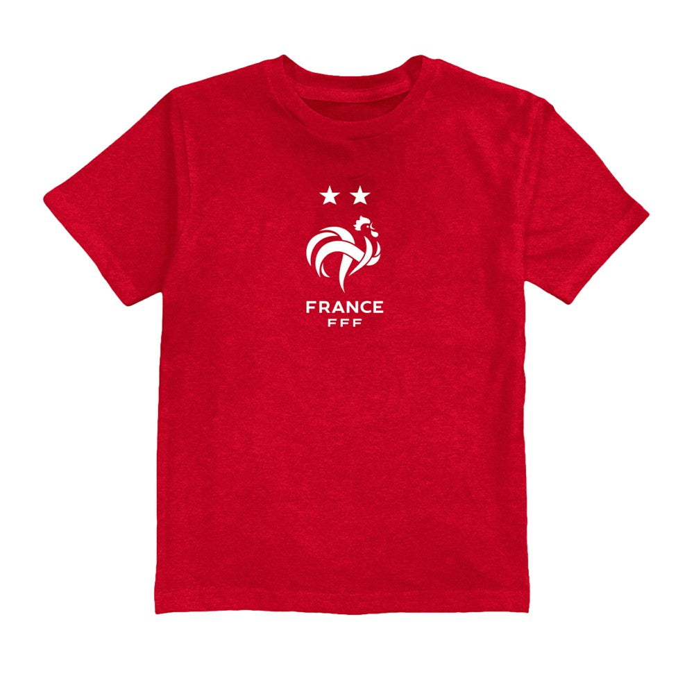 France National Team Vive La Fete Youth Color Badge T-Shirt