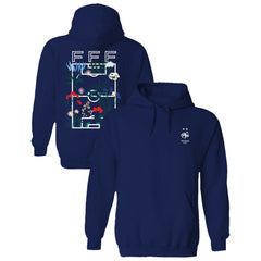 France National Team Vive La Fete Women's Soccer Field Fleece Hood