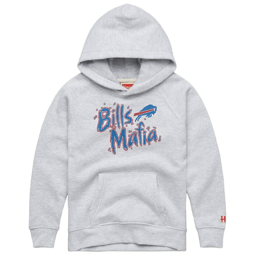 Homage Youth Bills Mafia Tri-Blend Hoodie - Buffalo Bills Hoodies
