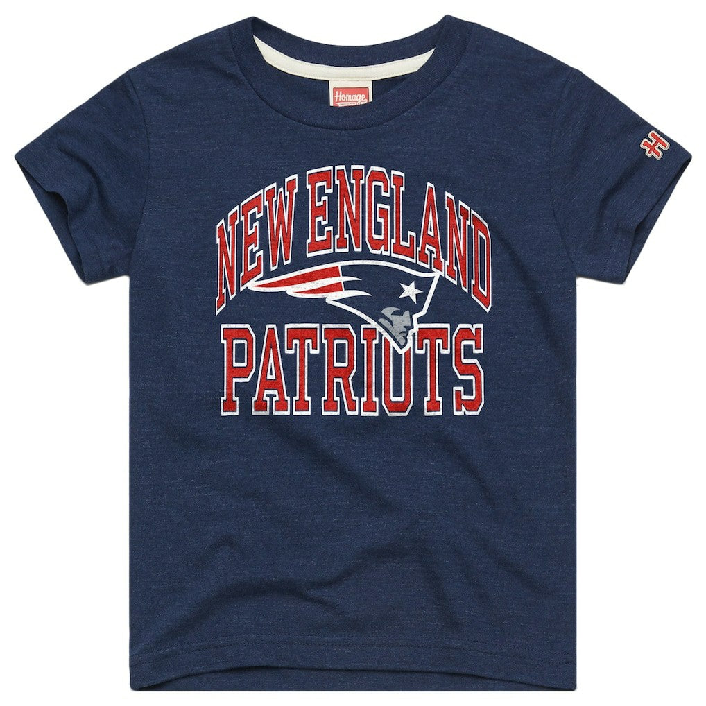 Homage Youth Arch Tri-Blend T-Shirt - New England Patriots T-shirts