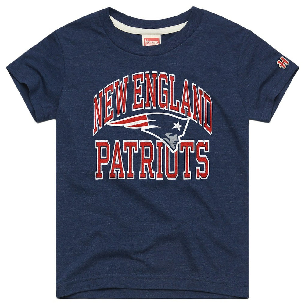 Homage Youth Arch Tri-Blend T-Shirt - New England Patriots T-shirts