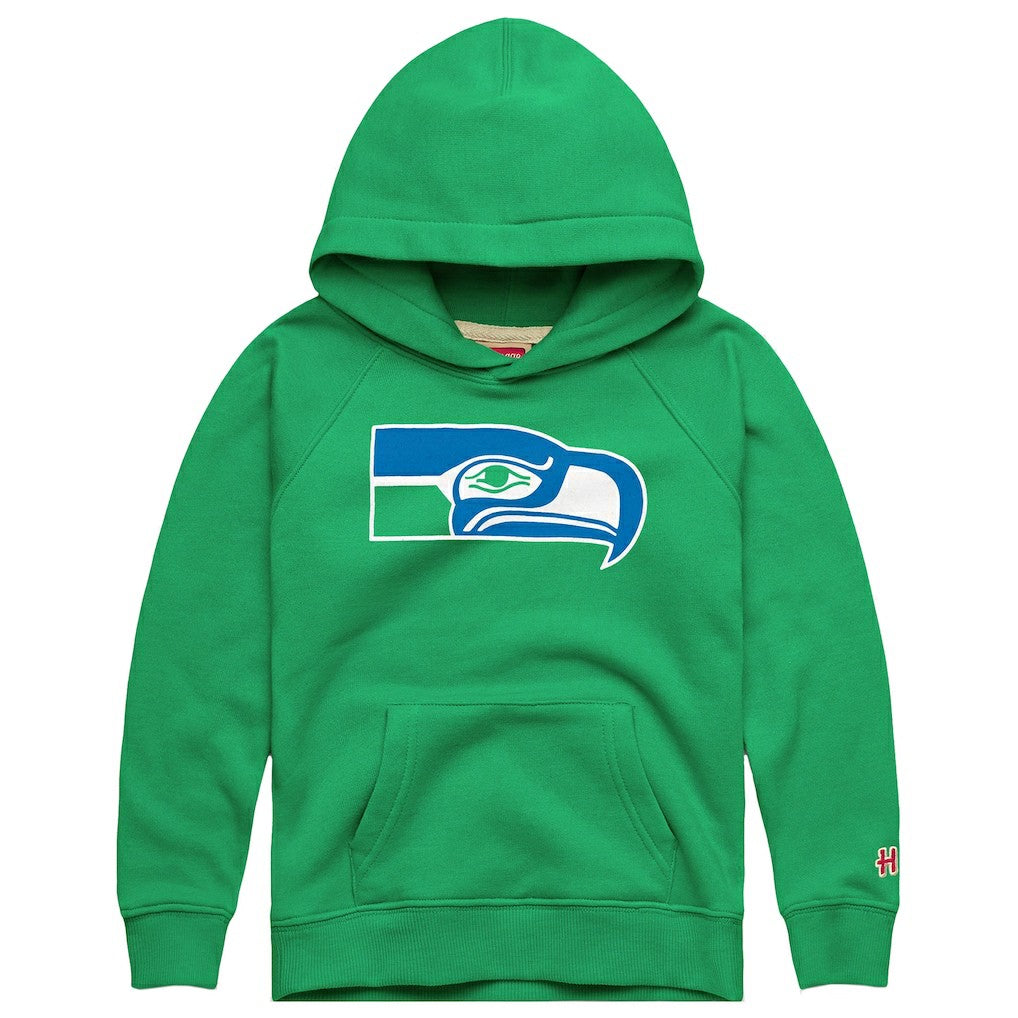 Homage Youth '76 Season Tri-Blend Hoodie - Seattle Seahawks Hoodies