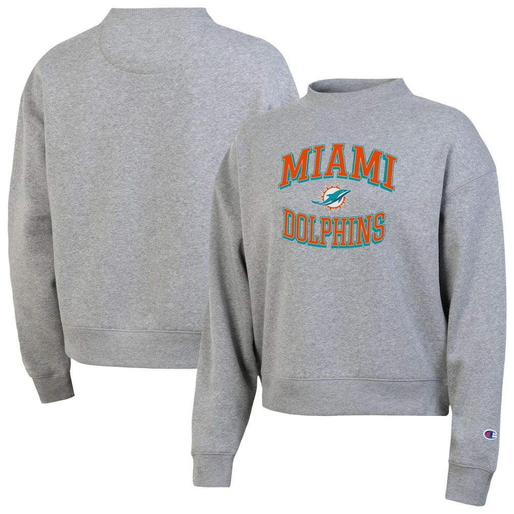 Women's Triumph Tri-Blend Sweatshirt - Miami Dolphins Sweatshirts
