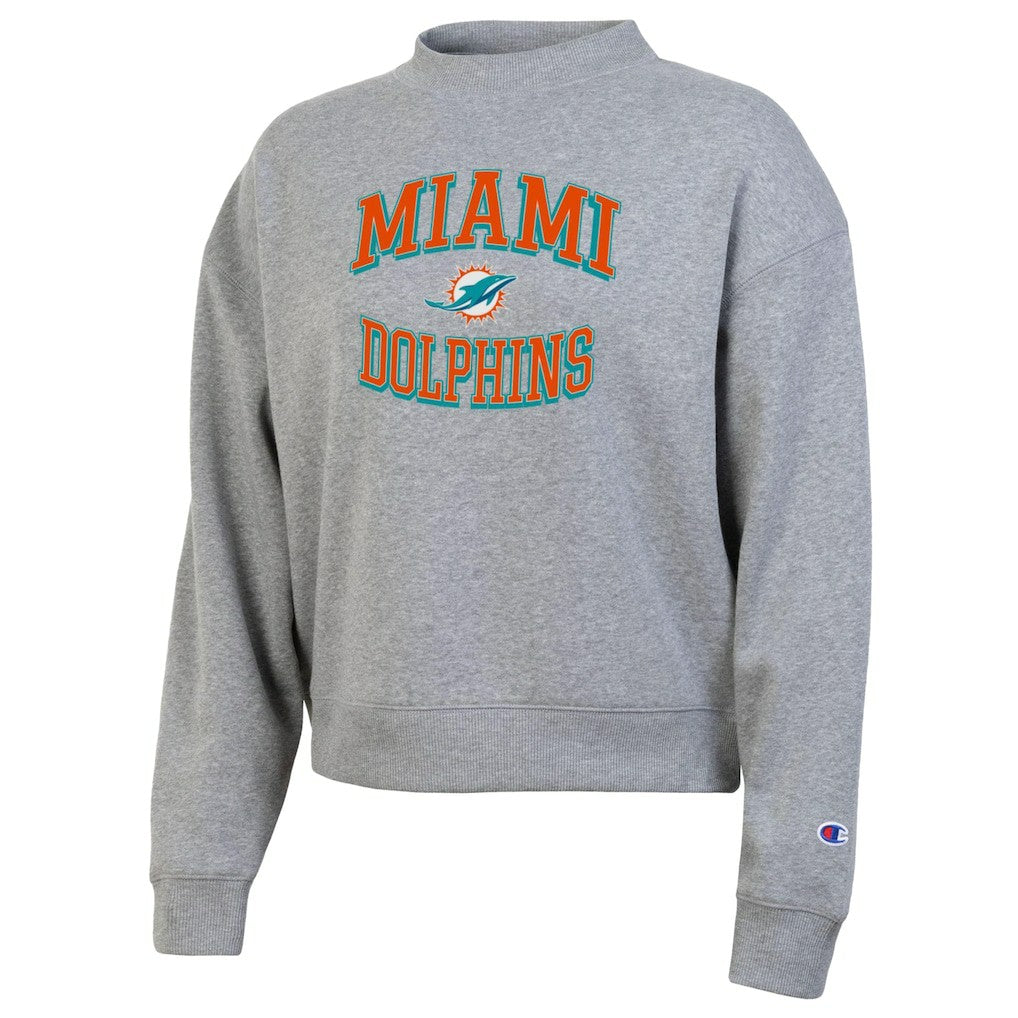 Women's Triumph Tri-Blend Sweatshirt - Miami Dolphins Sweatshirts