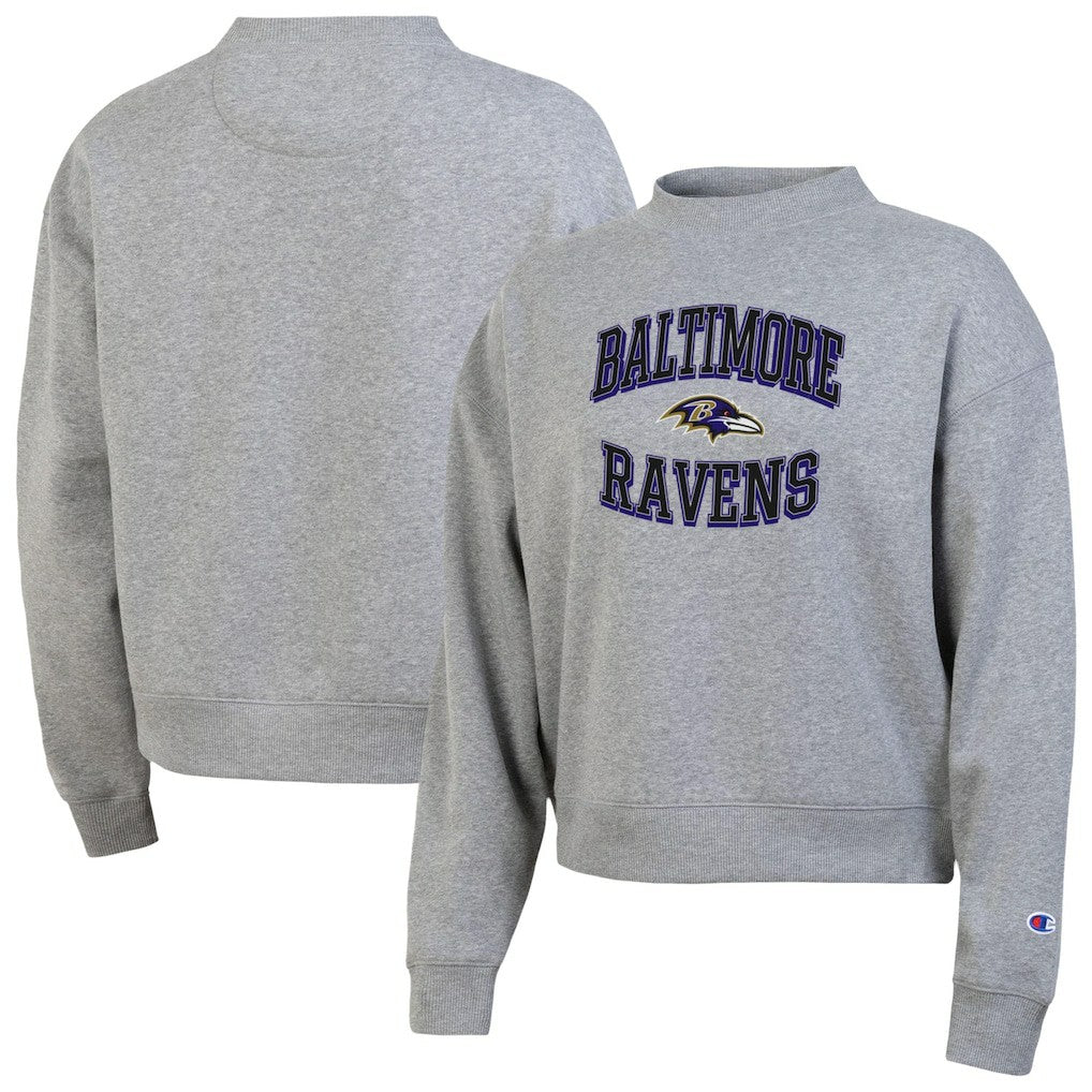 Women's Triumph Tri-Blend Sweatshirt - Baltimore Ravens Sweatshirts