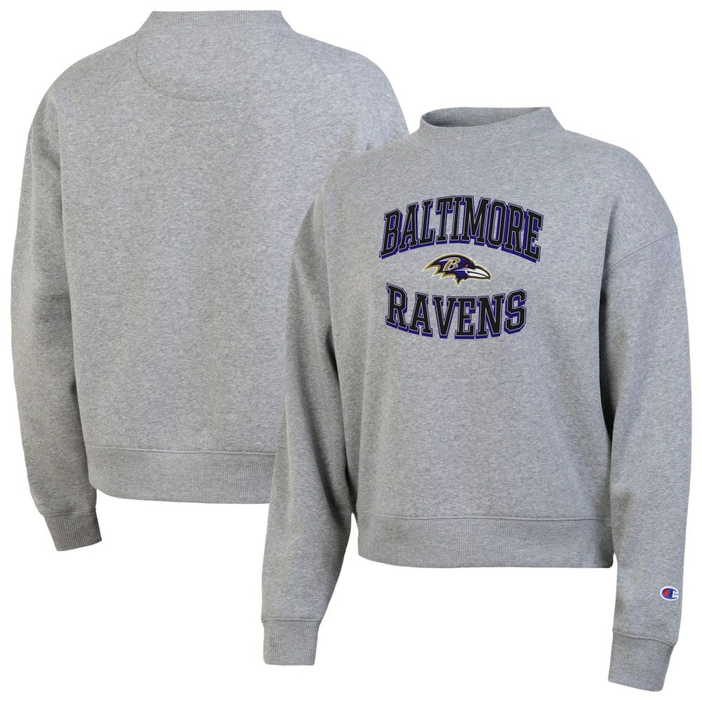 Women's Triumph Tri-Blend Sweatshirt - Baltimore Ravens Sweatshirts