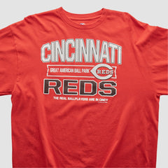 Red Cincinnati Reds Genuine Merchandise 2000s Long Sleeve T-shirt