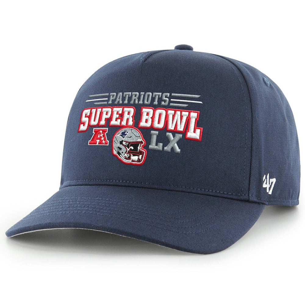 '47 Super Bowl LX Hitch Adjustable Hat - New England Patriots Hats