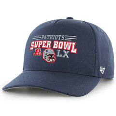 '47 Super Bowl LX Hitch Adjustable Hat - New England Patriots Hats