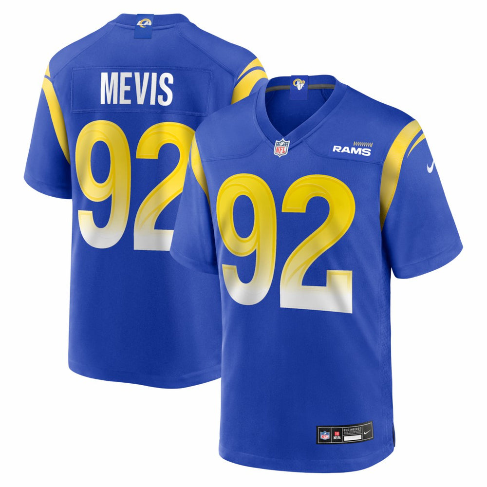Harrison Mevis  Team Game Jersey - Los Angeles Rams Jerseys