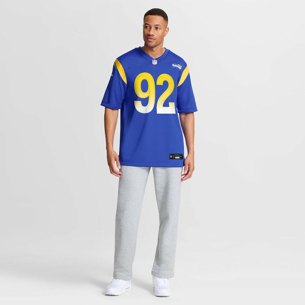 Harrison Mevis  Team Game Jersey - Los Angeles Rams Jerseys
