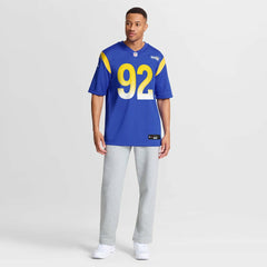 Harrison Mevis  Team Game Jersey - Los Angeles Rams Jerseys