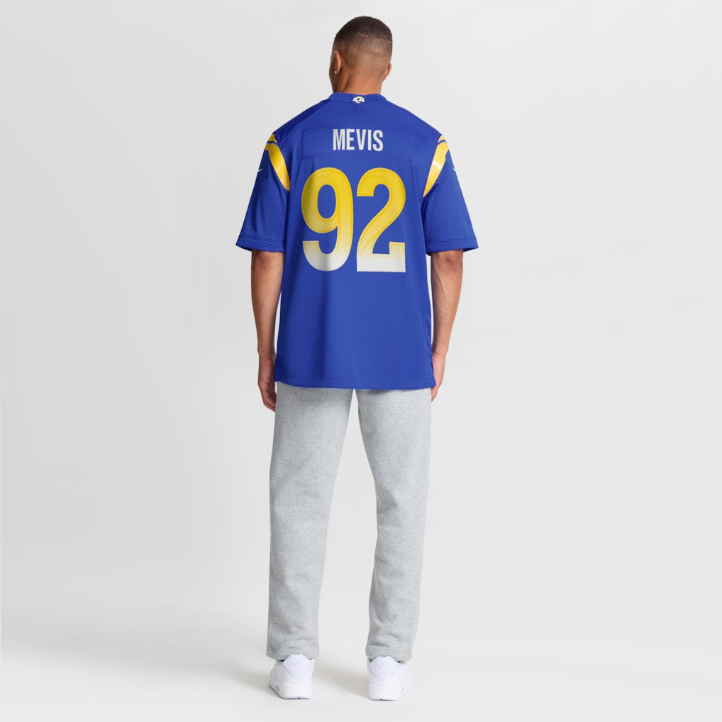 Harrison Mevis  Team Game Jersey - Los Angeles Rams Jerseys