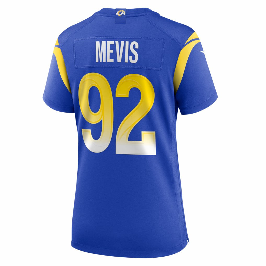 Harrison Mevis  Women's Team Game Jersey - Los Angeles Rams Jerseys